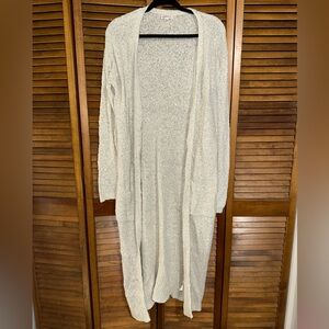 Merona Women's Cream Comfy Open-Front Cardigan Size XXL